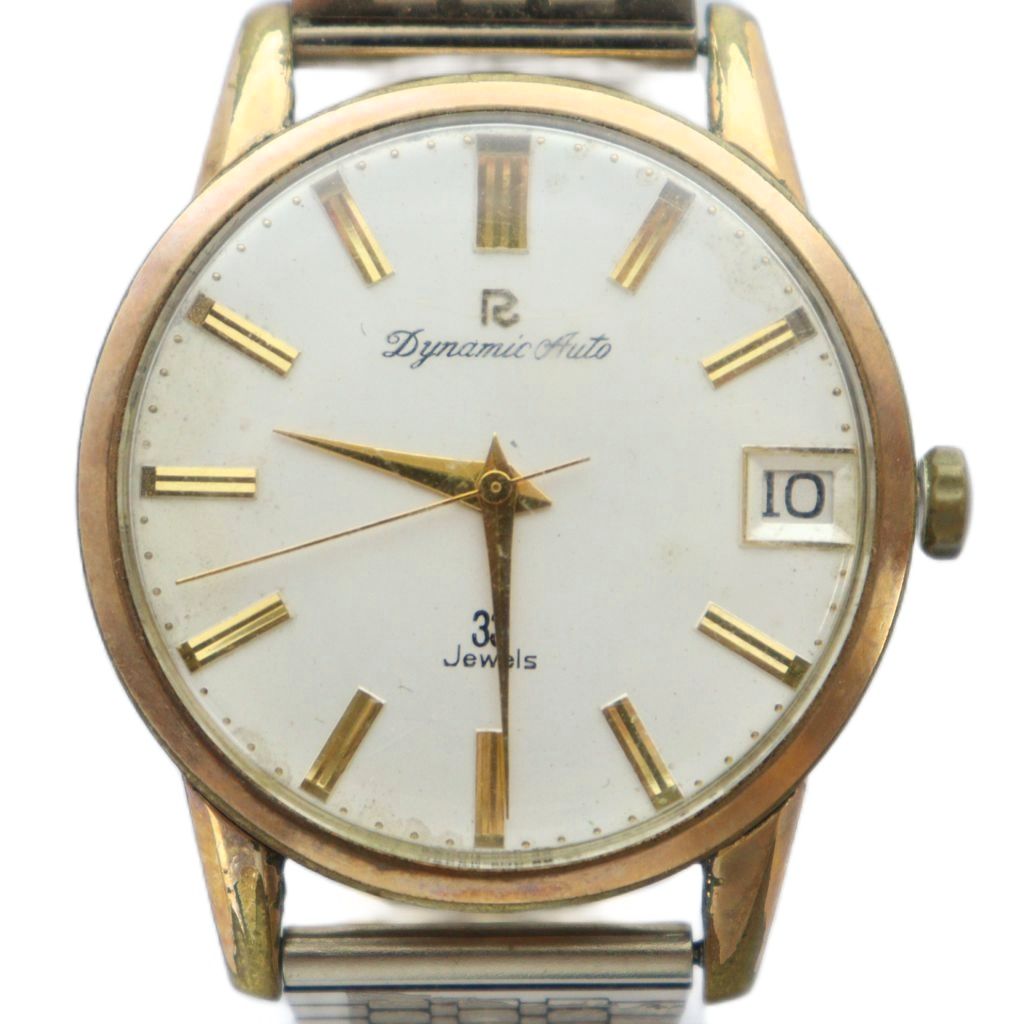 RICOH Dynamic Auto 33 手巻き時計 ゴールド リコー RICOH Dynamic Auto ダイナミックオート 腕時計 ヴィンテージ