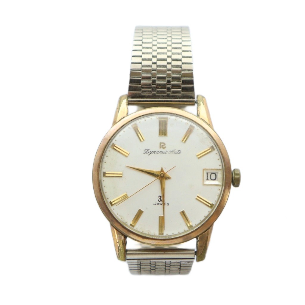 RICOH Dynamic Auto 33 手巻き時計 ゴールド リコー RICOH Dynamic Auto ダイナミックオート 腕時計 ヴィンテージ