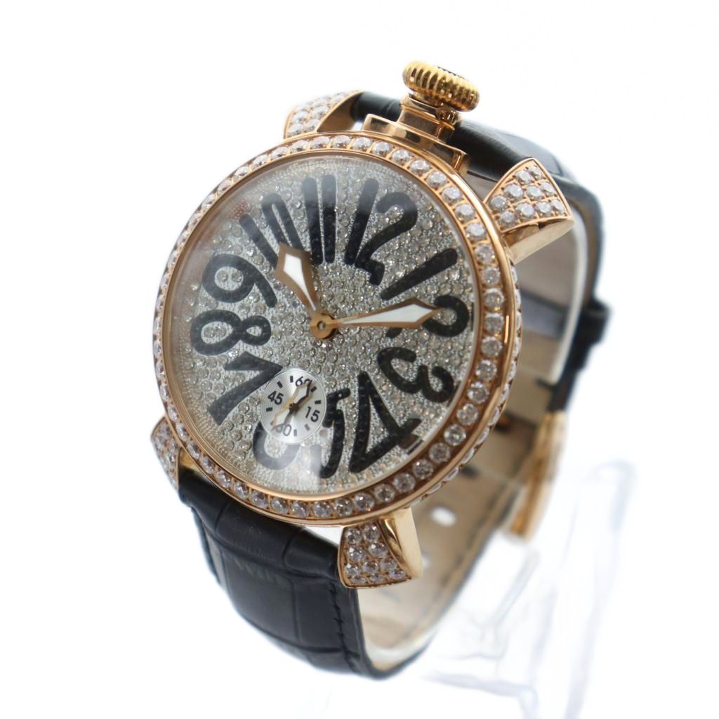 ガガミラノ GaGa MILANO 2551 マヌアーレ 48 腕時計 ウォッチ 手巻き