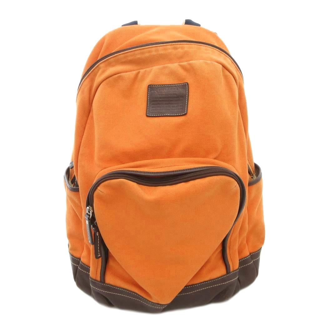 コーチ COACH リュックサック デイパック ロゴ オレンジ /AE □GY18 