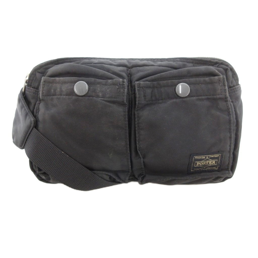 PORTER タンカー ウエストバック 黒