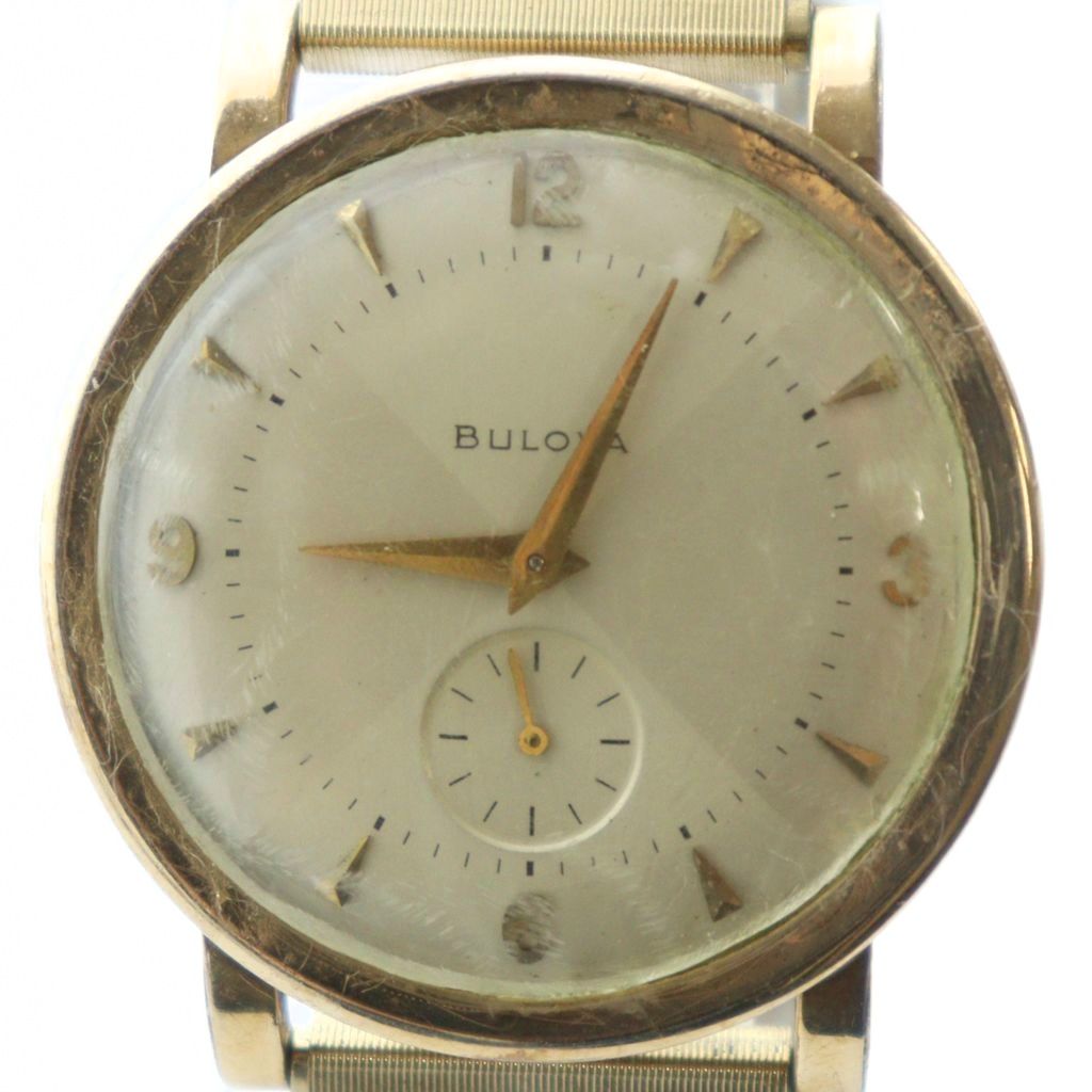 値下げ 稼働★貴重★BULOVA ブローバ スモールセコンド 手巻き腕時計 値下げ 稼働☆貴重☆BULOVA ブローバ スモールセコンド 手巻き腕時計