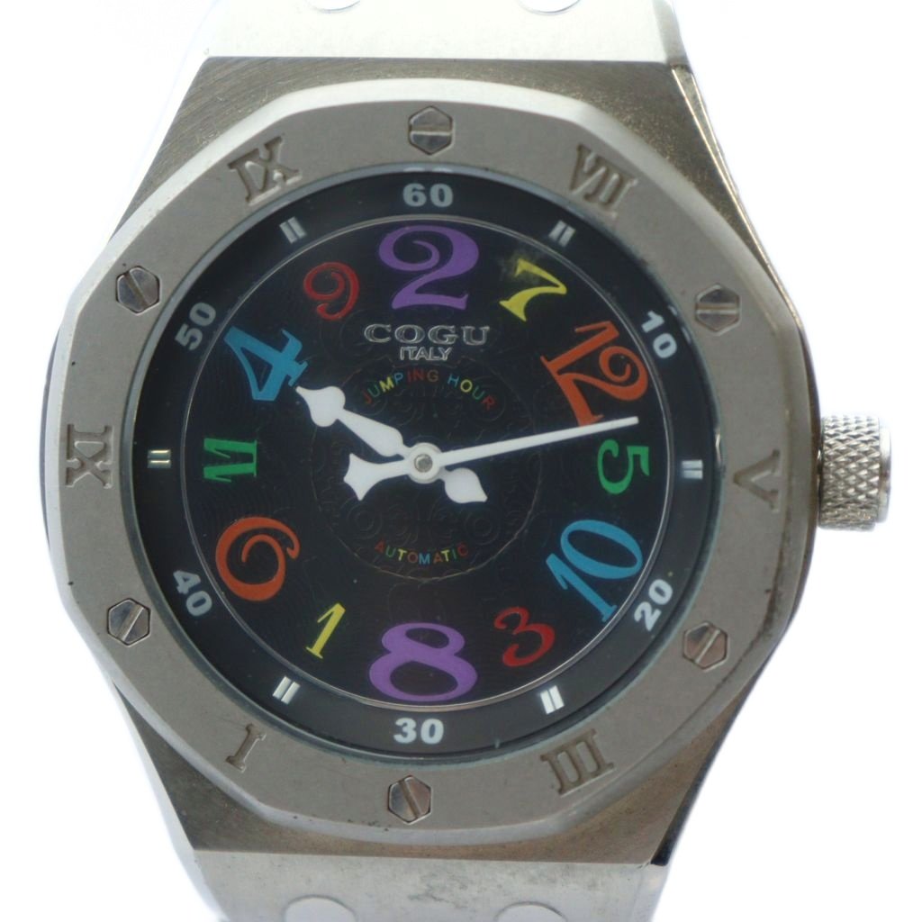 稼働品 COGU ジャンピングアワー 機械式 腕時計 ウォッチ Amazon.co.jp: COGU（コグ） ジャンピングアワー（クレイジーアワー