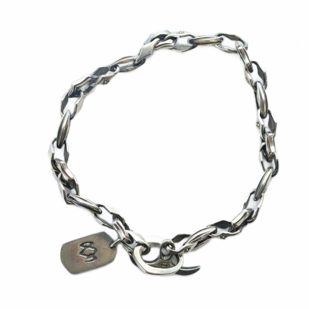 ヨウジヤマモト YOHJI YAMAMOTO SILVER 950 GOTHIC CHAIN BRACELET