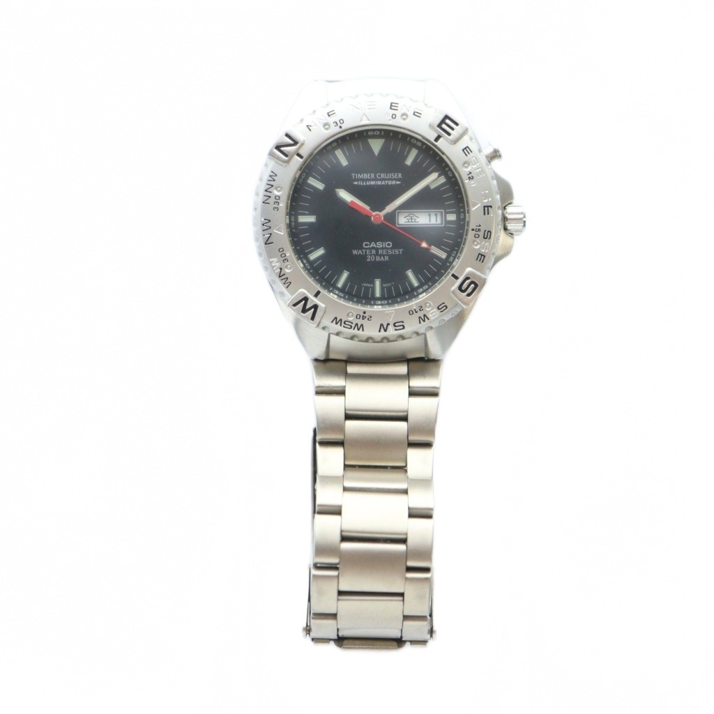 CASIO TIMBER CRUISER 腕時計 カシオ CASIO TIMBER CRUISER 腕時計 ウォッチ クォーツ 黒文字盤