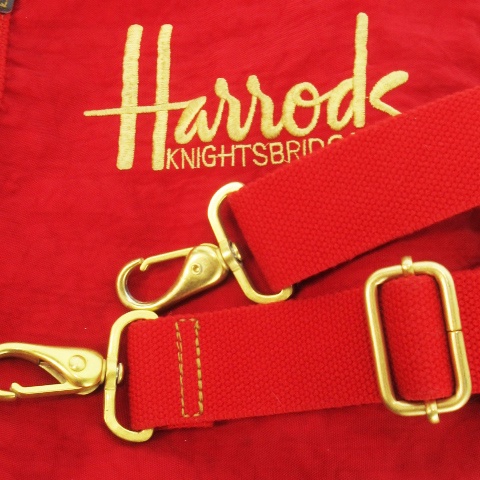 ハロッズ Harrods ボストンバッグ 2way ショルダーバッグ 大容量 