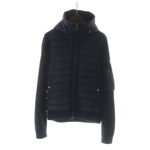 モンクレール MONCLER MAGLIONE TRICOT CARDIGAN ダウン ジャケット 袖 