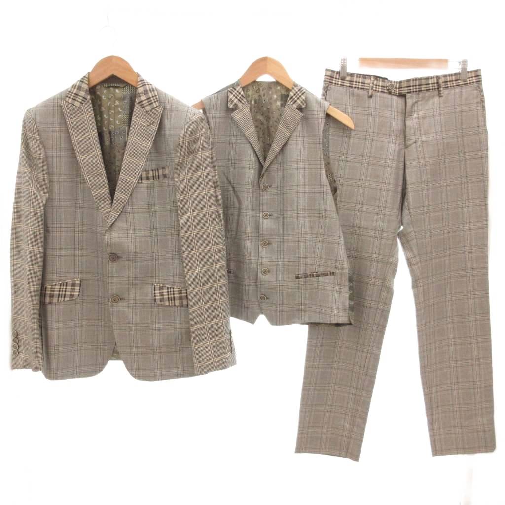 エトロ✨ETRO スーツ ジャケット パンツ エトロ ETRO セットアップ 3P