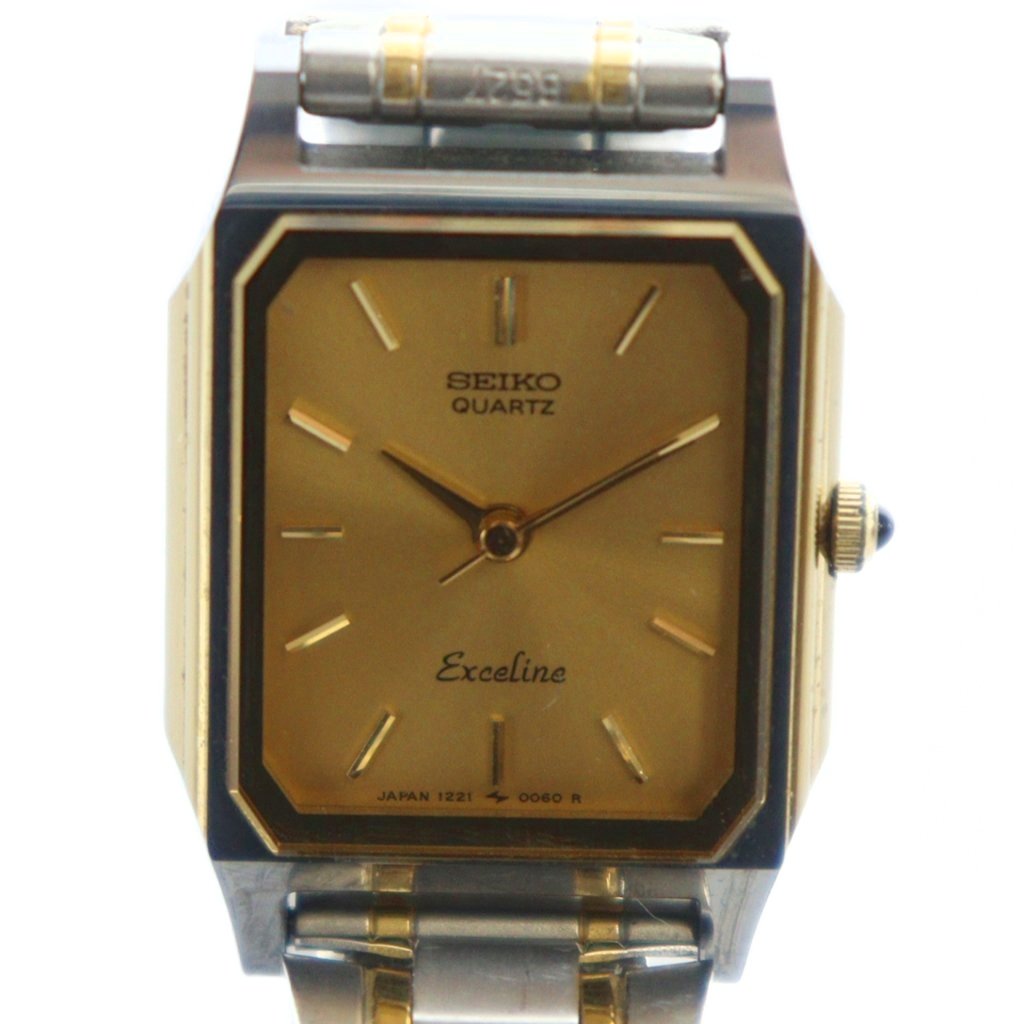 稼働品SEIKO EXCELINEセイコーエクセリーヌ腕時計 1221-5020 セイコー SEIKO 1221-5020 Exceline エクセリーヌ 腕時計