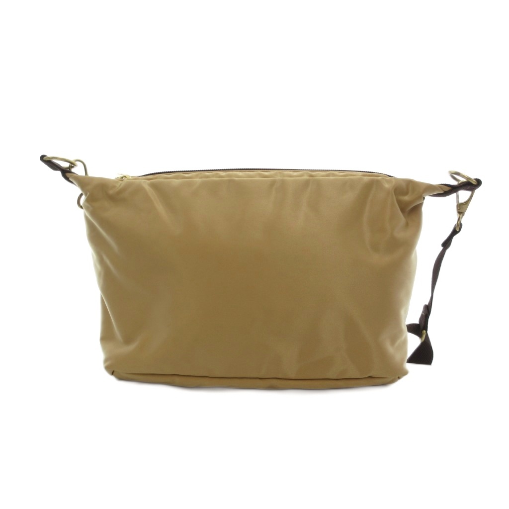 ポーター PORTER GIRL ショルダーバッグ ナイロン シャイニーベージュ