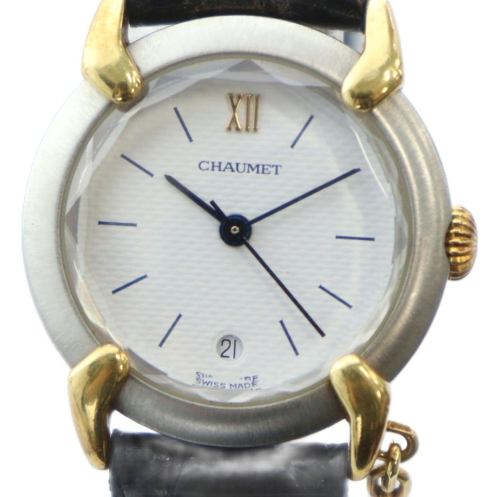 ショーメ CHAUMET OR-ACIER グリフィス 腕時計 ウォッチ クォーツ