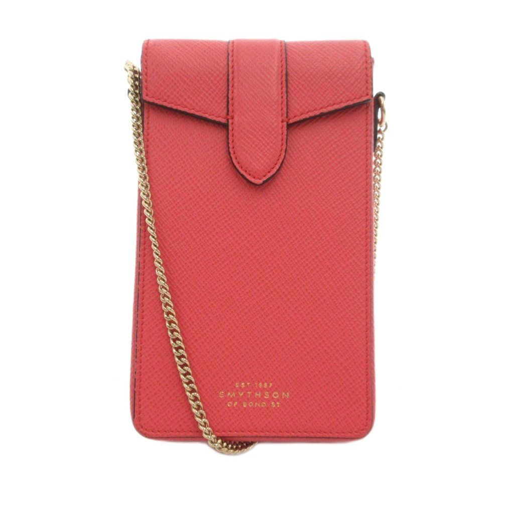スマイソン SMYTHSON ミニバッグ スマホショルダー チェーンストラップ 