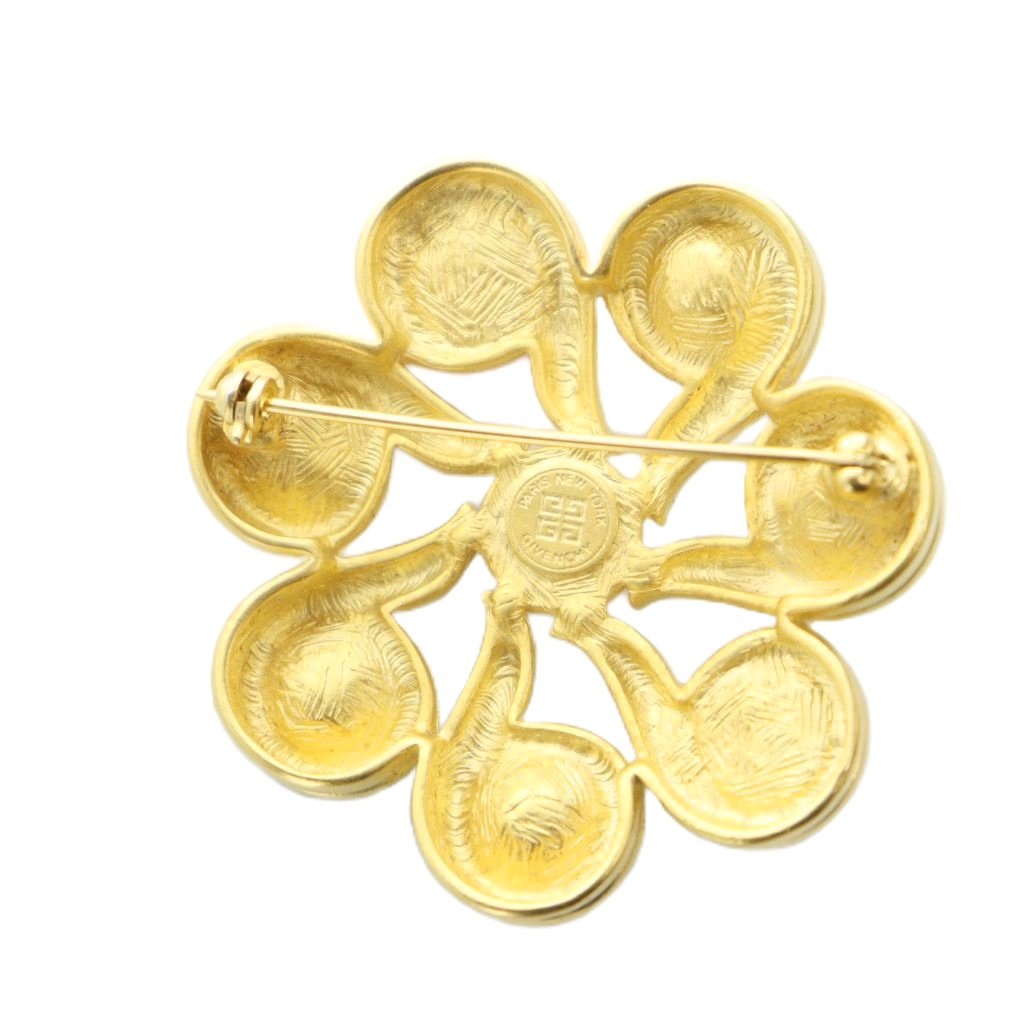 ジバンシィ GIVENCHY ヴィンテージ ピンブローチ アクセサリー カラー