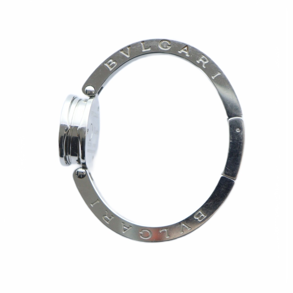 ブルガリ BVLGARI BZ22S 腕時計 バングルウォッチ シェル文字盤 ロゴ  