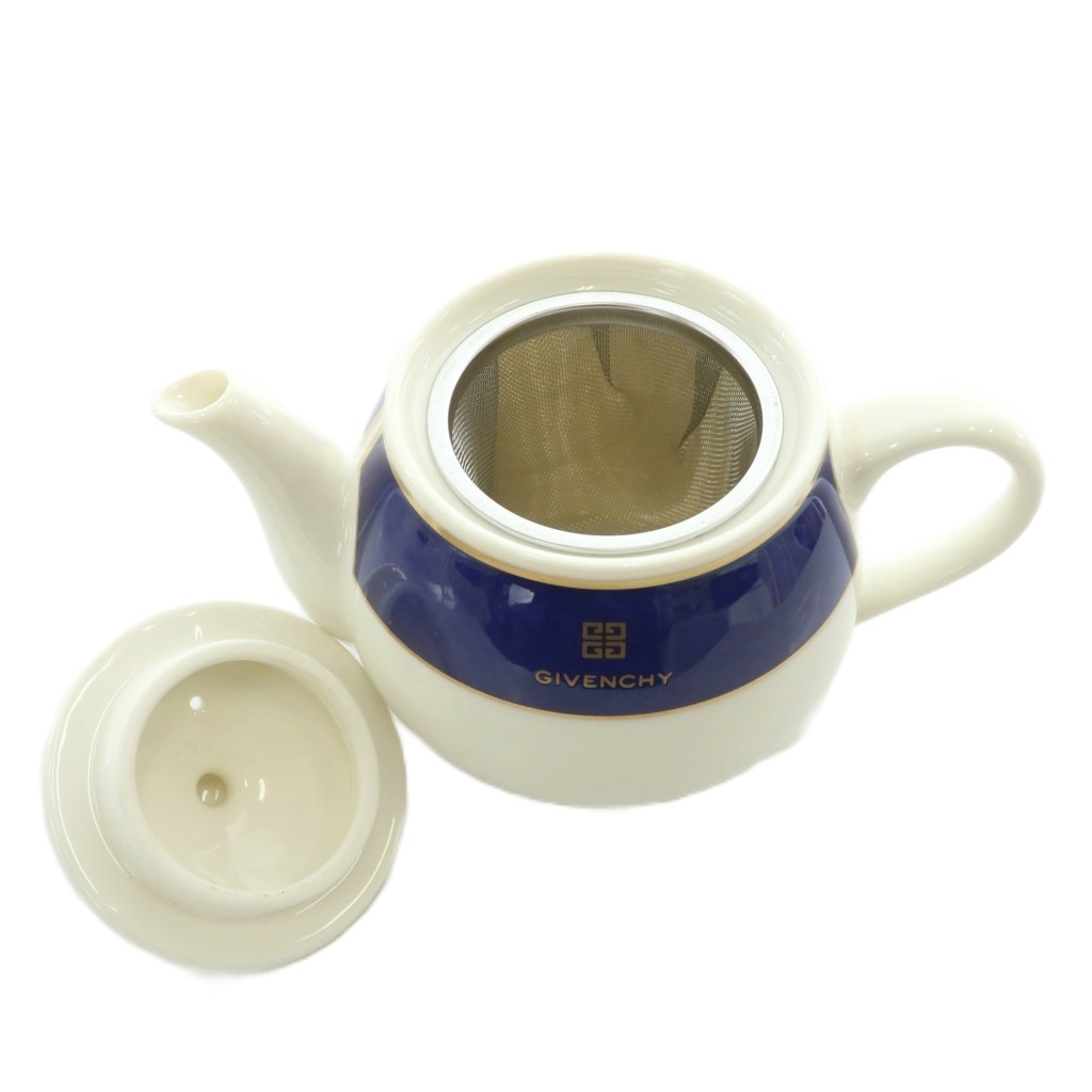 ジバンシィ GIVENCHY 茶器セット 急須 ティーポット カップ 湯呑み 5個