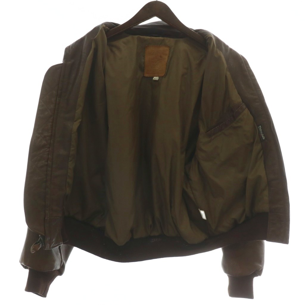 ゴールデンベア GOLDEN BEAR 80-90s 革タグ ヴィンテージ レザー