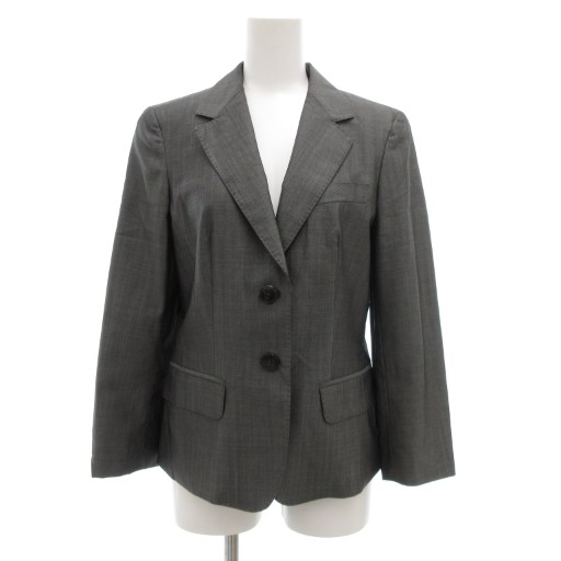 Max Mara マックスマーラ　テーラードジャケット　ラムレザー　白タグ マックスマーラ MAX MARA 白タグ テーラードジャケット ブレザー