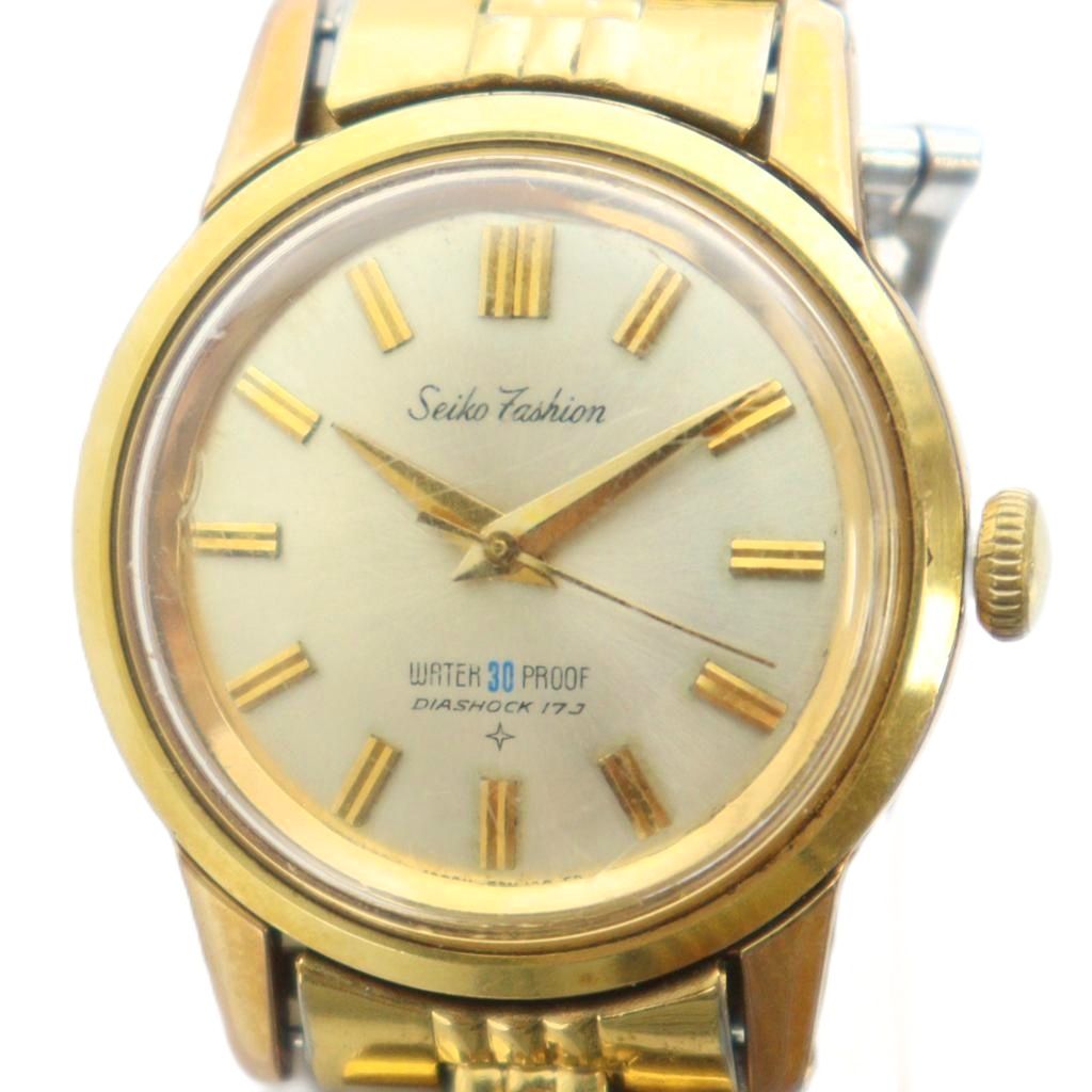 セイコー SEIKO Fashion DIASHOCK ファッション ダイアショック 17石 
