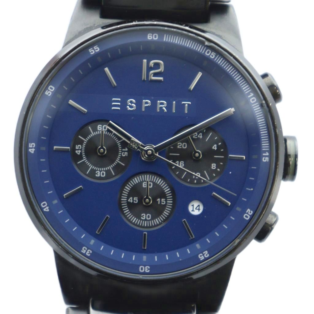 エスプリ ESPRIT 腕時計 ウォッチ クォーツ クロノグラフ カレンダー 
