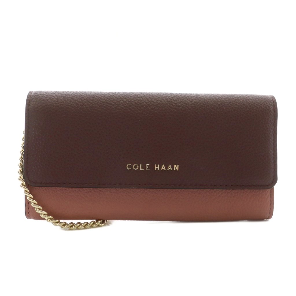 コールハーン COLE HAAN 長財布 チェーンウォレット 二つ折り レザー 