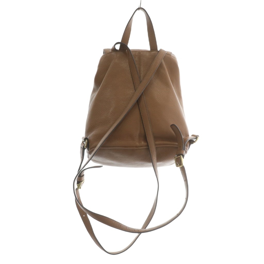 【中古】コーチ COACH リュックサック バックパック デイパッグ レザー ターンロック 茶色 ブラウン F24385 コーチ COACH リュックサック バックパック デイパッグ レザー ターン