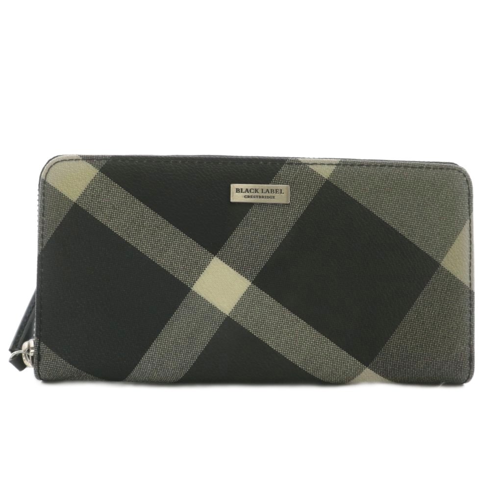 ブラックレーベルクレストブリッジ BLACK LABEL CRESTBRIDGE 長財布 