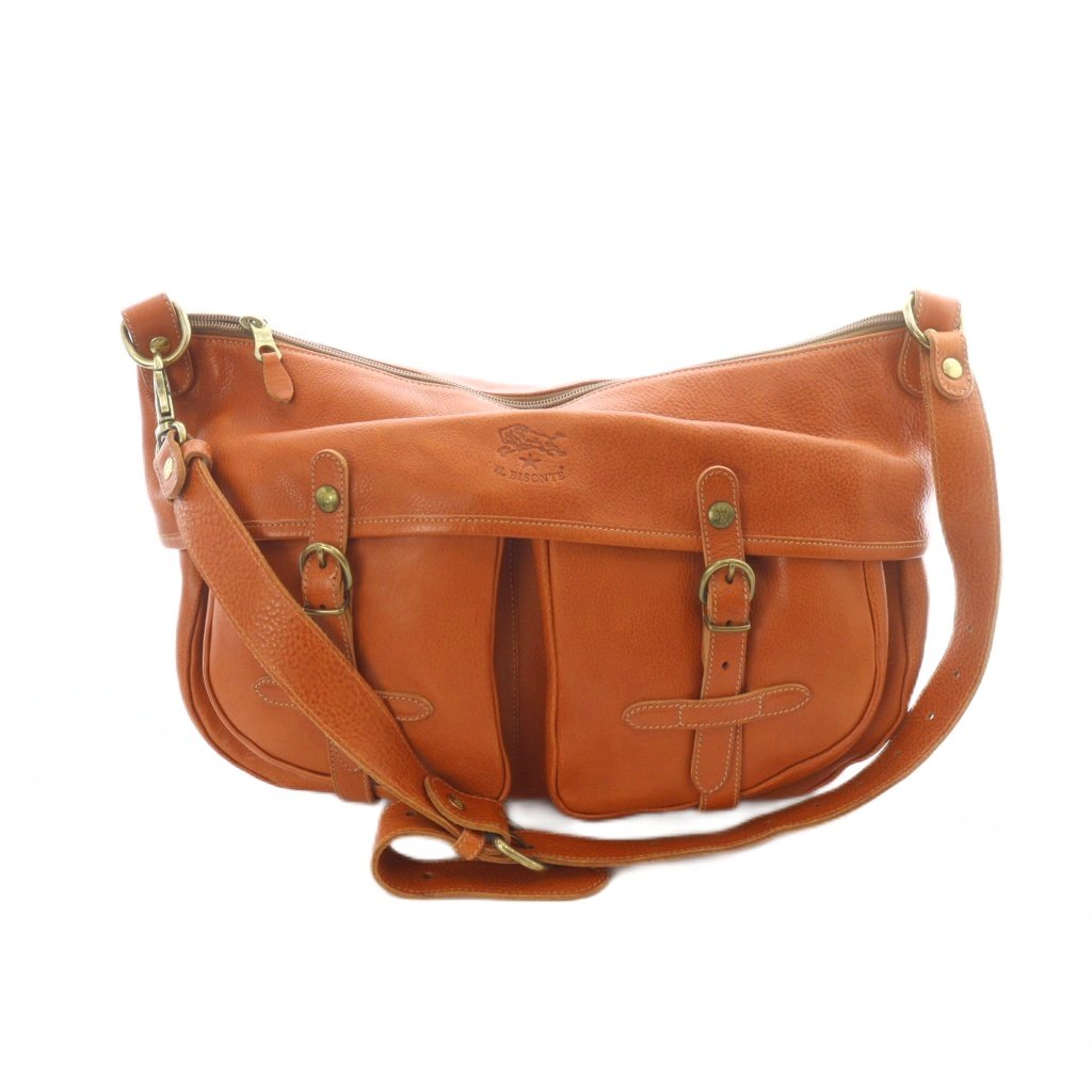 イルビゾンテ IL BISONTE ショルダー ブラウン IL BISONTE