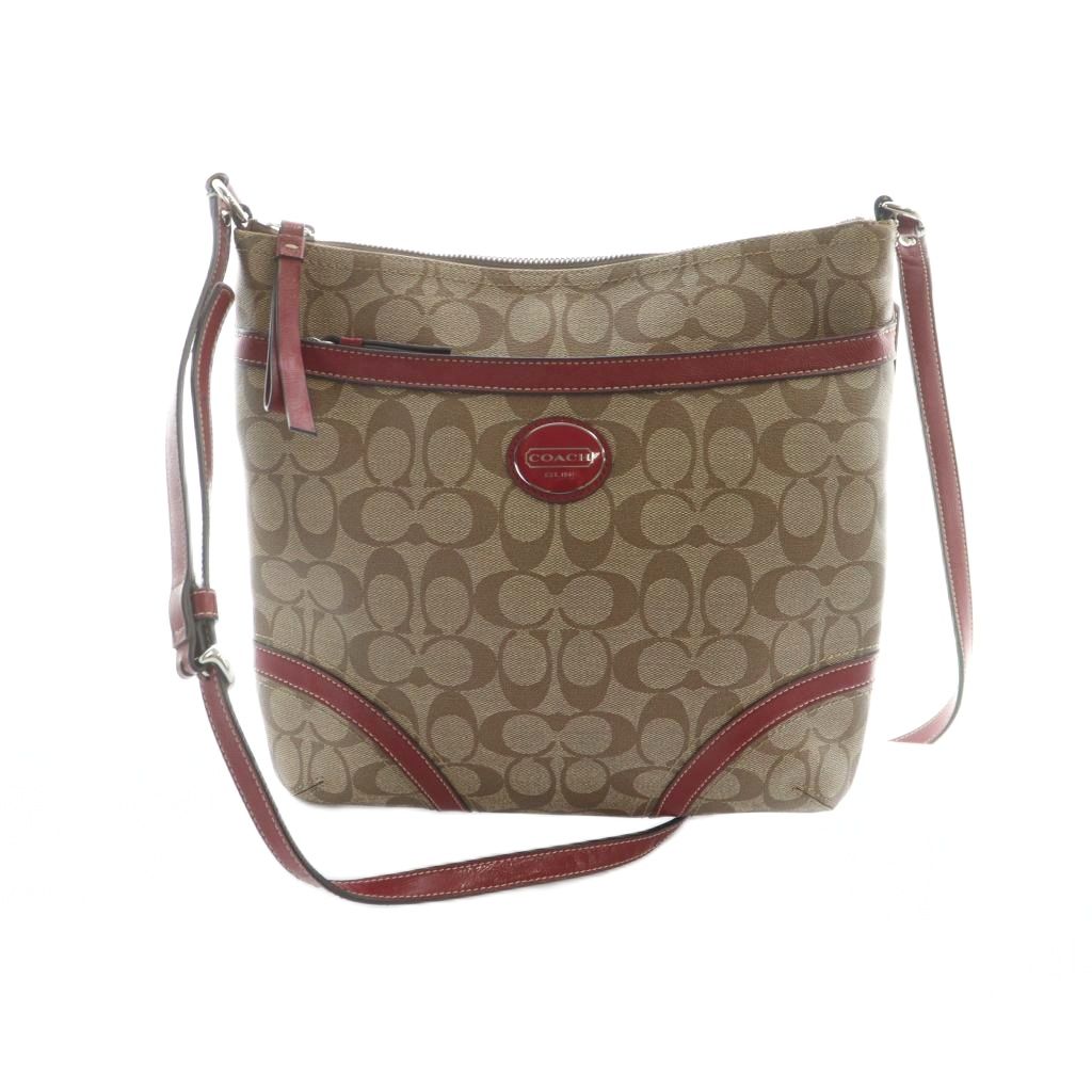 コーチ COACH F18926 ショルダーバッグ 斜めがけ PVC レザー 