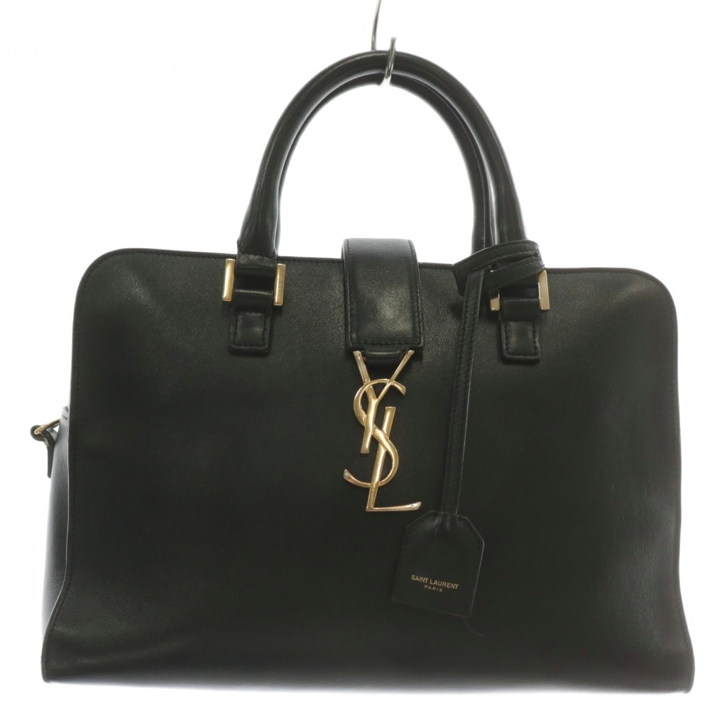 サンローラン パリ SAINT LAURENT PARIS ベイビーカバス ハンドバッグ 