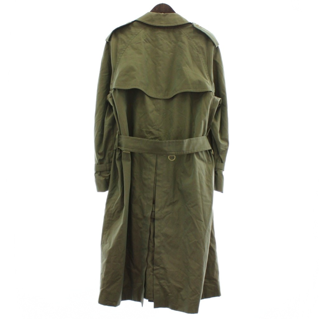 BURBERRYS バーバリー コート ノバチェック ベルト ダブル オリーブ