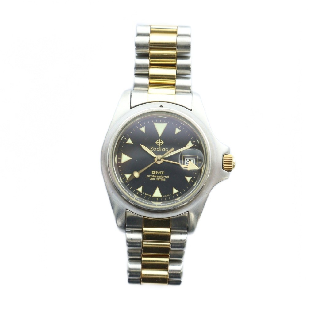 ゾディアック Zodiac 813.22.06 GMT プロフェッショナル 200M 腕時計