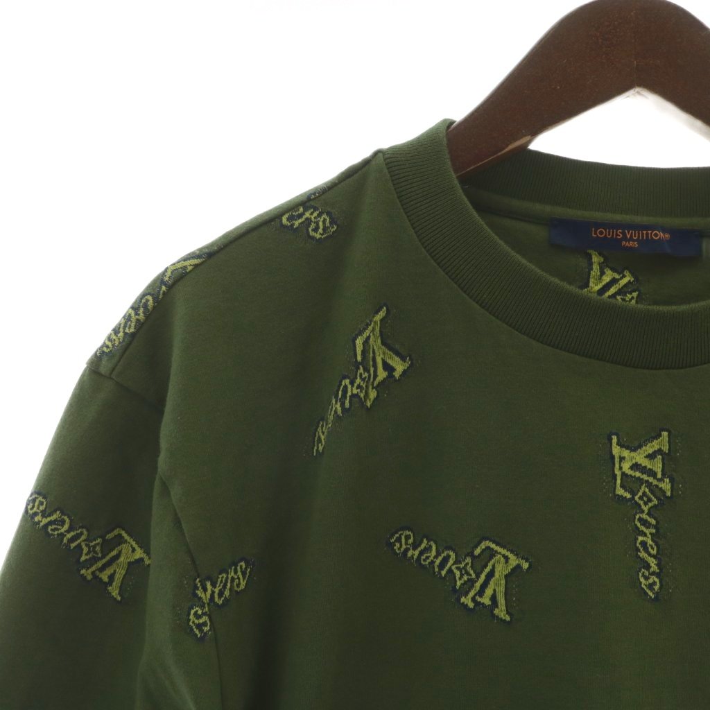 ルイヴィトン LOUIS VUITTON 25SS LV Vers ジャカード コットン T