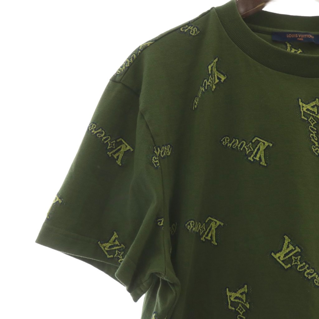ルイヴィトン LOUIS VUITTON 25SS LV Vers ジャカード コットン T