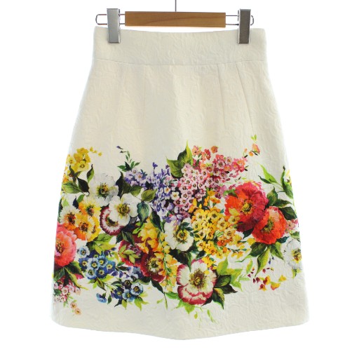 未使用品 ドルチェ&ガッバーナ ドルガバ DOLCE&GABBANA スカート ミニ  