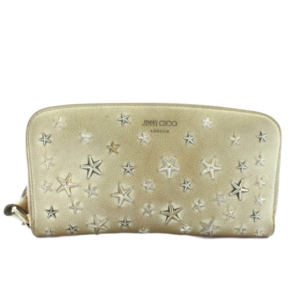ジミーチュウ JIMMY CHOO フィリッパ 長財布 レザー ラウンド