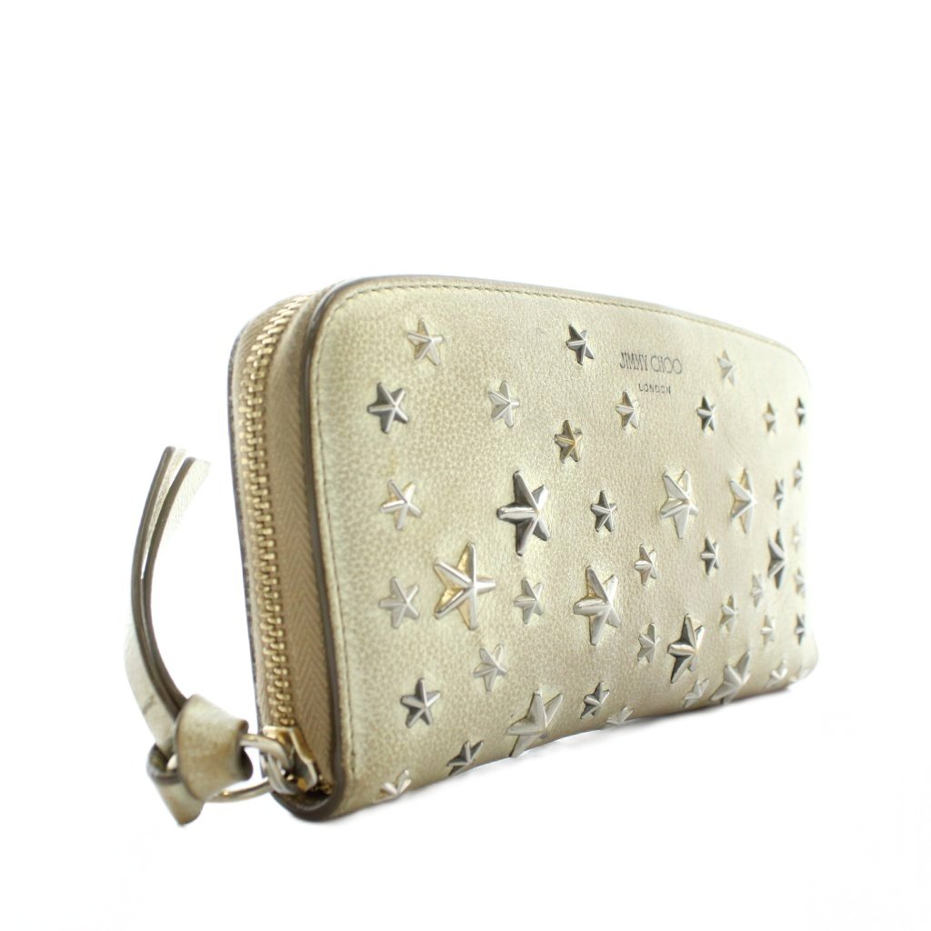 ジミーチュウ JIMMY CHOO フィリッパ 長財布 レザー ラウンド