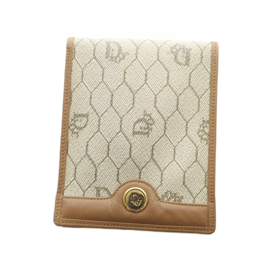ディオール 二つ折り 財布 小銭入れ メンズ可 ライトブラウン レザー Dior T21955 【中古】 クリスチャンディオール 二折財布小銭入付き  メンズ Christian Dior CD アイコン コインケース付き 2ESBC027CDI グレー 財布 ウォレット ブランド 高級 おしゃれ  プレゼント 実用 ...