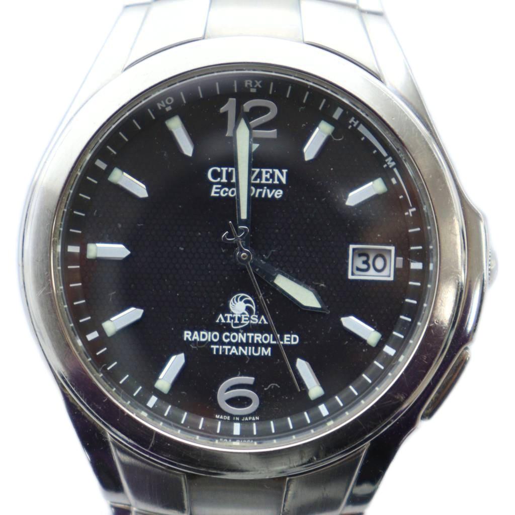 シチズン CITIZEN ジャンク品 H410-T003788 アテッサ エコドライブ 