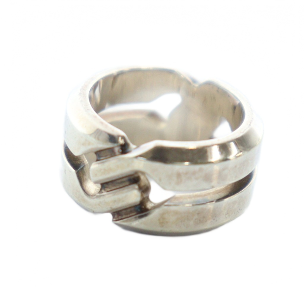 グッチ GUCCI インフィニティ ノット リング 指輪 アクセサリー 8号