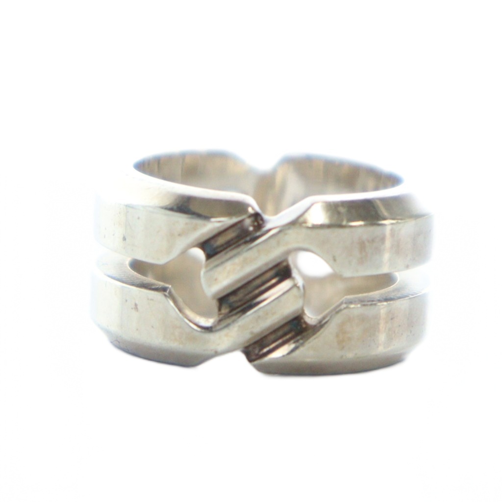 グッチ GUCCI インフィニティ ノット リング 指輪 アクセサリー 8号