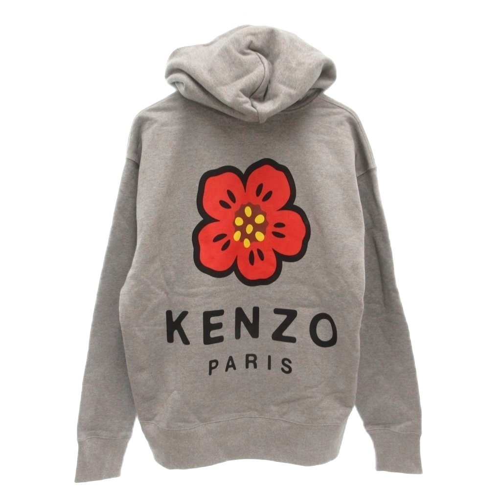 ケンゾー KENZO 美品 ボケフラワーオーバーサイズフーディ パーカー M 