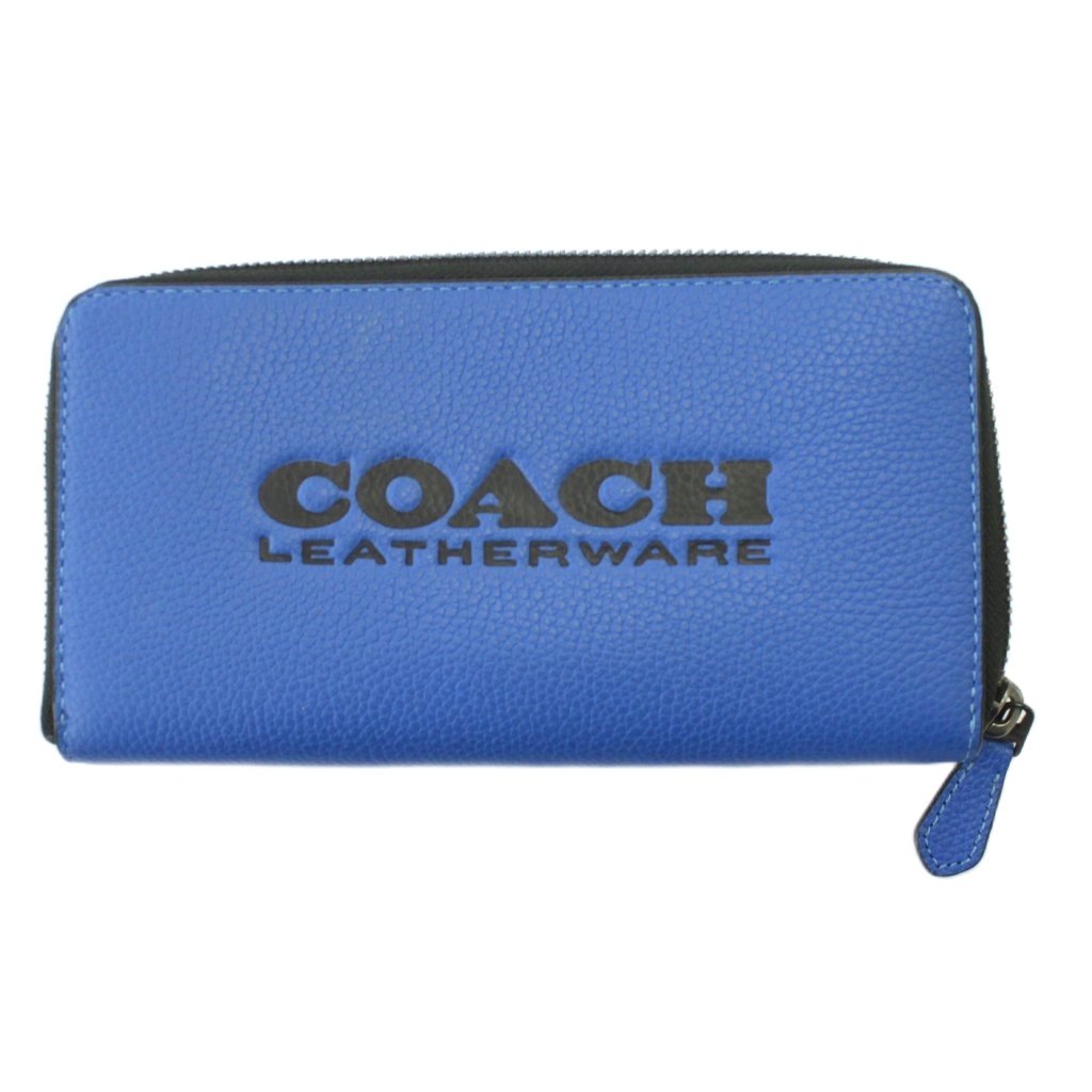 コーチ COACH 長財布 小銭入れあり レザー 本革 ロゴ ラウンド