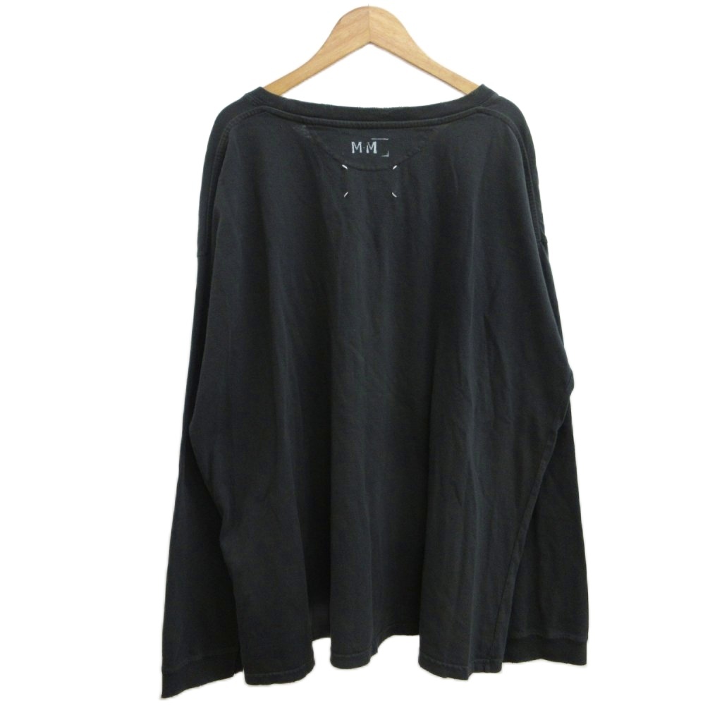 メゾンマルジェラ Maison Margiela 25SS スタンプロゴ ダメージ加工 