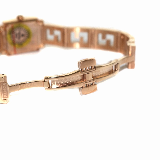 fendi 時計スクエア ゴールド クアドロミニ FENDI クアドロミニ シェル