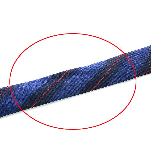 ブルガリ BVLGARI ネクタイ ワイドタイ レジメンタルストライプ