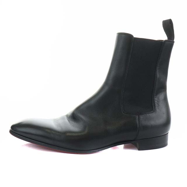 クリスチャンルブタン Christian louboutin サイドゴアブーツ ショート 