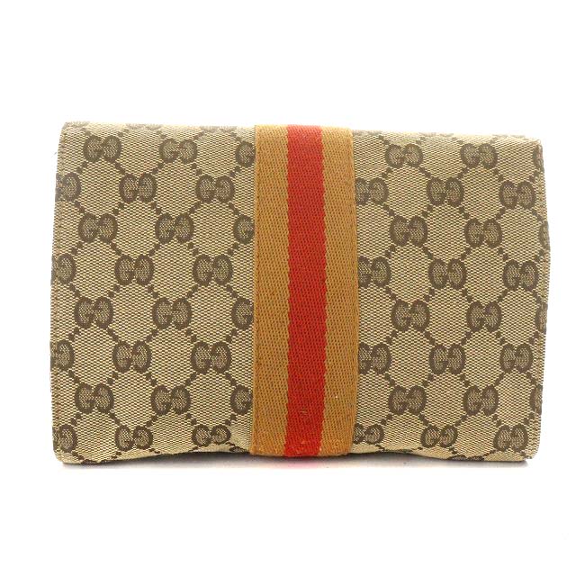 グッチ GUCCI GGキャンバス ポーチ クラッチバッグ パーティーバッグ 