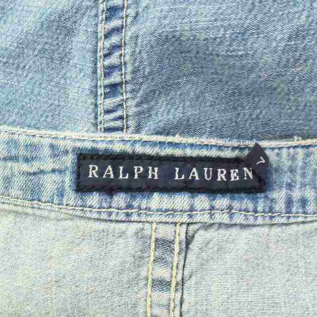 RALPH LAUREN ラルフローレン ノースリーブデニムロングワンピース 7 ラルフローレン RALPH LAUREN ワンピース ロング ノースリーブ