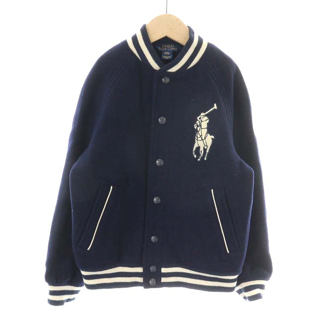 ポロ ラルフローレン POLO RALPH LAUREN スタジャン ワッペン ウール 