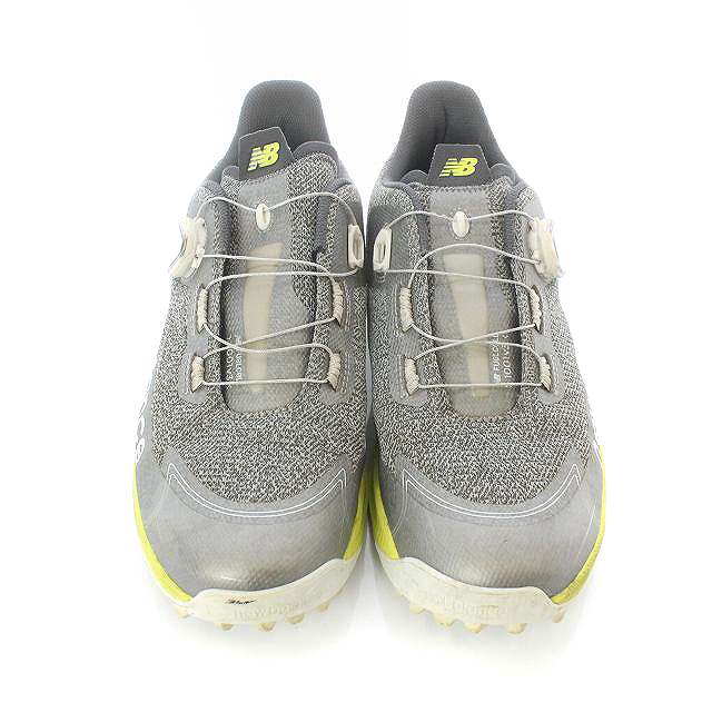 New Balance/ゴルフシューズ　MGS1001G 27.5㎝　グレー 楽天市場】ニューバランス ゴルフシューズ スパイクレス メンズ